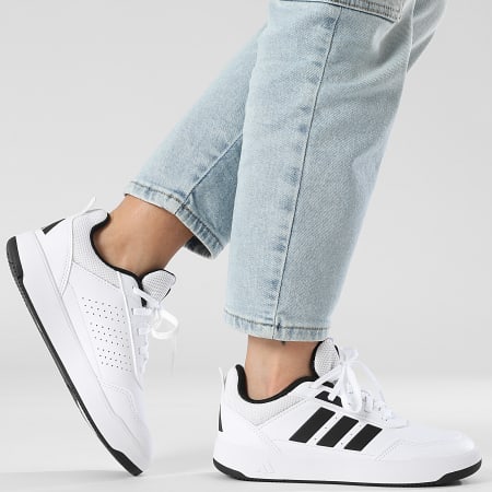 Adidas Performance - Zapatillas Mujer Tensaur Sport 3.0 K JQ1859 Calzado Blanco Negro Núcleo