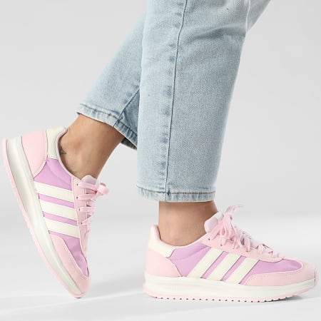 Adidas Sportswear - Baskets Femme Run 70s 2.0 J JS2306 Bliss Lilac Off White Clear Pink