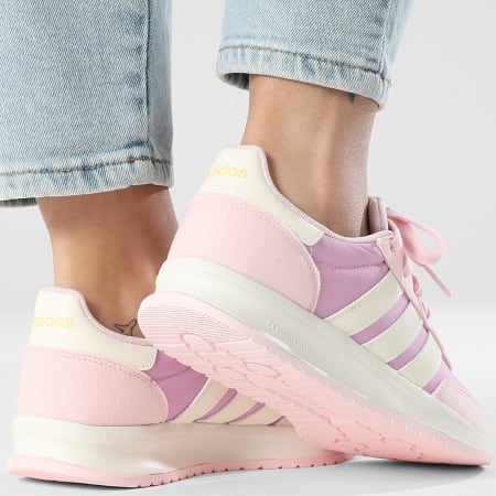 Adidas Sportswear - Baskets Femme Run 70s 2.0 J JS2306 Bliss Lilac Off White Clear Pink