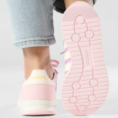 Adidas Sportswear - Baskets Femme Run 70s 2.0 J JS2306 Bliss Lilac Off White Clear Pink