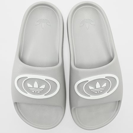 Adidas Originals - Zapatillas Adilette 00s KK3579 Gris Dos Calzado Blanco Ninguno