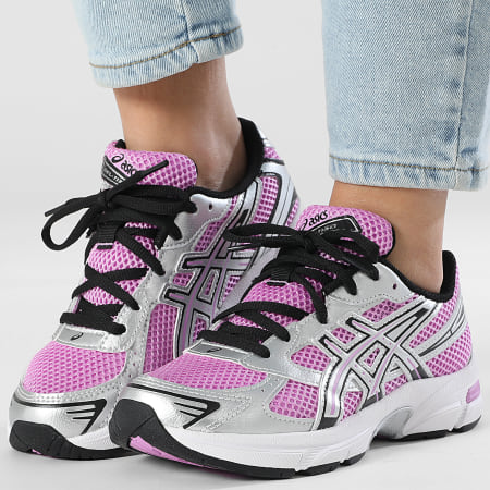 Asics - Sneaker Donna Gel 1130 GS 1204A169 Lavender Glow Pure Silver