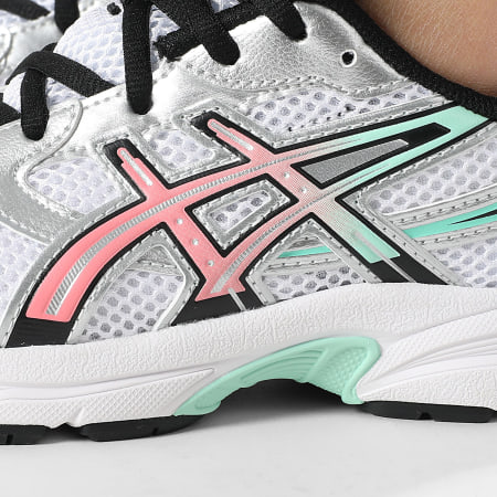 Asics - Sneakers Donna Gel 1130 GS 1204A169 Bianco Verde Ghiaccio