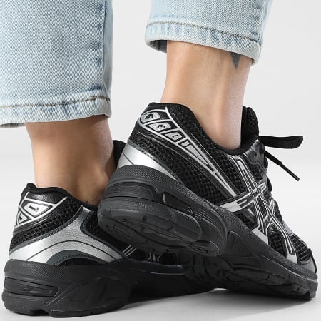 Asics - Sneakers Donna Gel 1130 GS 1204A169 Nero Argento Puro