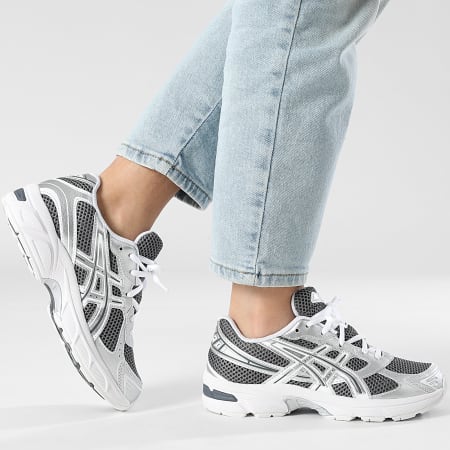 Asics - Sneakers Donna Gel 1130 GS 1204A169 Grigio Carrier Argento Puro