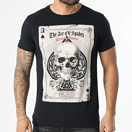 Deeluxe - Camiseta Ace 06T1501M Azul Marino Oscuro