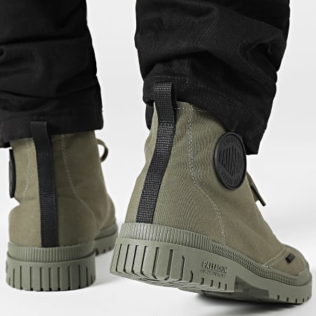 Palladium - Stivali Pampa SP20 Hi Canvas 76838 Olive Night