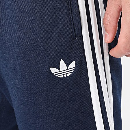 Adidas Originals - Pantalon Jogging A Bandes SST TP KE3516 Bleu Marine Blanc