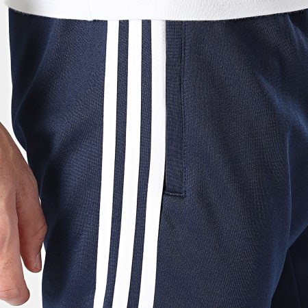 Adidas Originals - Pantalon Jogging A Bandes SST TP KE3516 Bleu Marine Blanc
