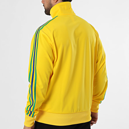 Adidas Originals - Veste Zippée A Bandes Firebird KD3848 Jaune