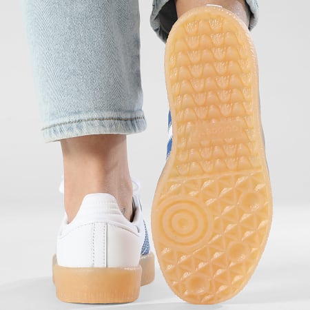 Adidas Originals - Baskets Femme Sambae W IH4027 Footwear White Blue Clear Sky
