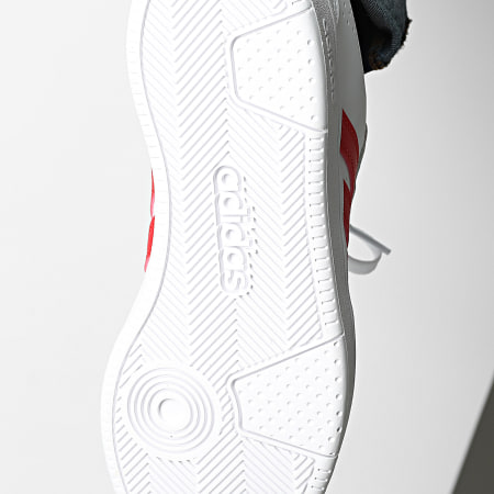 Adidas Sportswear - Baskets Hoops Classic KI1059 Footwear White Red