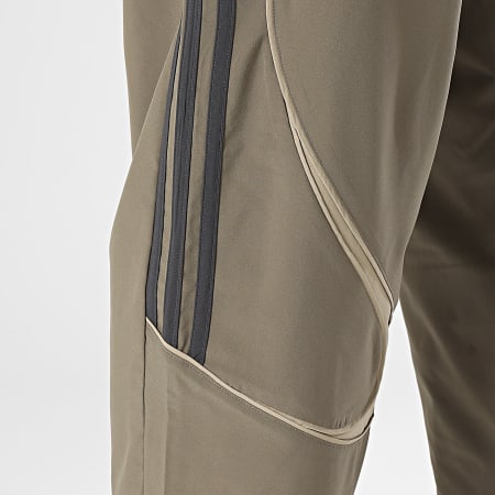 Adidas Sportswear - Pantalon Jogging A Bandes Teamgeist TP KD5865 Taupe