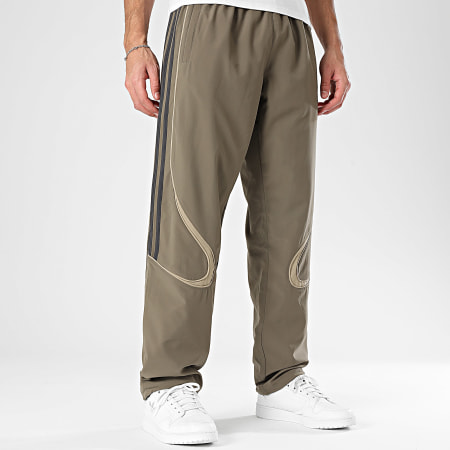 Adidas Sportswear - Pantalon Jogging A Bandes Teamgeist TP KD5865 Taupe