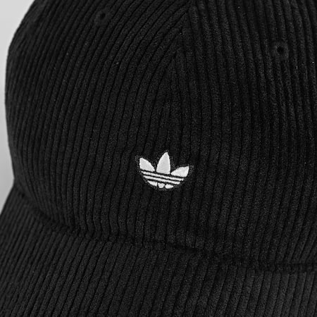 Adidas Originals - Casquette Côtelée Corduroy KC8050 Noir Blanc