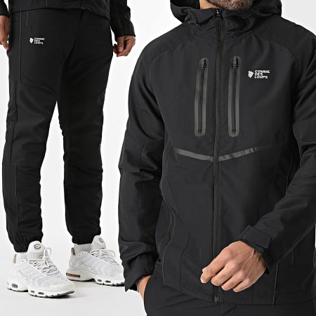 Comme Des Loups - Ensemble De Survêtement Ground Noir