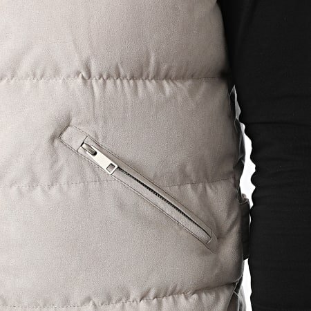 Frilivin - Plumífero sin mangas U77 Beige