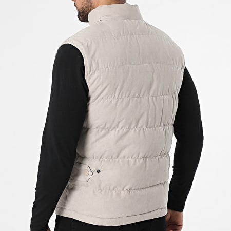 Frilivin - Plumífero sin mangas U77 Beige