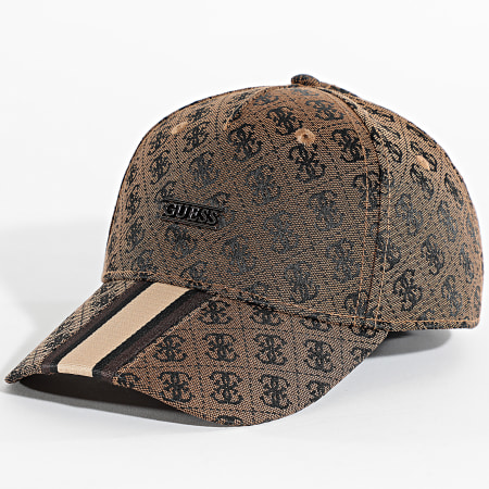 Guess - Casquette AM9594-POL01 Camel Noir Beige