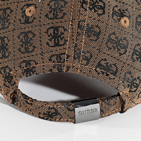 Guess - Casquette AM9594-POL01 Camel Noir Beige