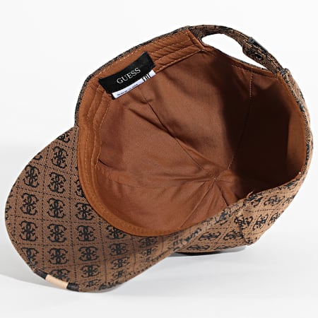 Guess - Casquette AM9594-POL01 Camel Noir Beige
