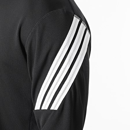 Adidas Sportswear - Tee Shirt Manches Longues Crazy Lite JZ9647 Noir
