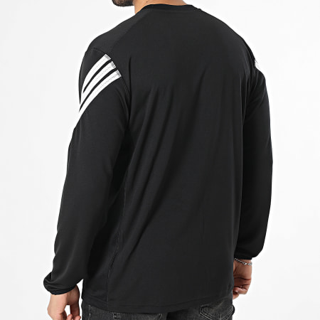 Adidas Sportswear - Tee Shirt Manches Longues Crazy Lite JZ9647 Noir