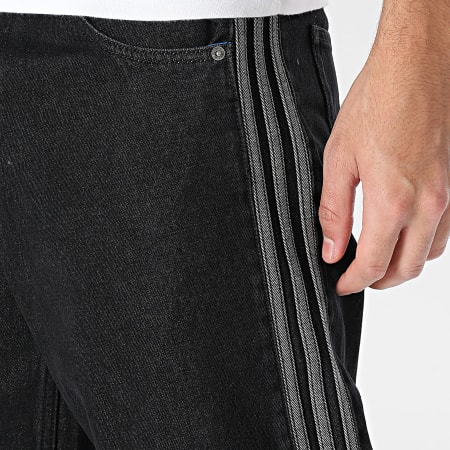 Adidas Originals - Vaquero A Bandas Baggy Firebird KD1497 Negro