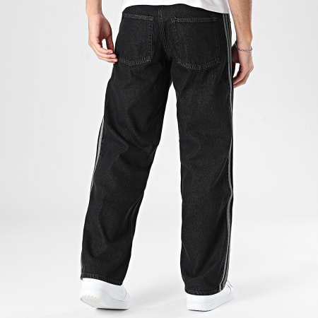 Adidas Originals - Vaquero A Bandas Baggy Firebird KD1497 Negro