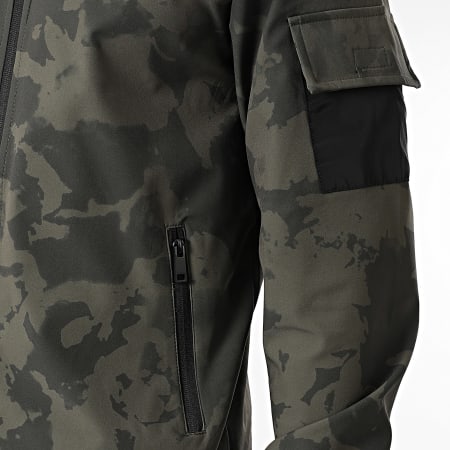 Classic Series - Completo 021 Nero Verde Kaki Camouflage