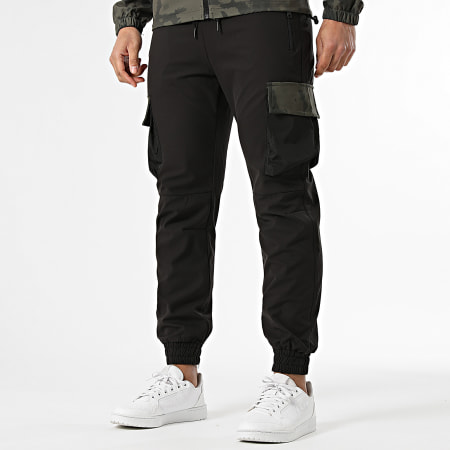 Classic Series - Completo 021 Nero Verde Kaki Camouflage