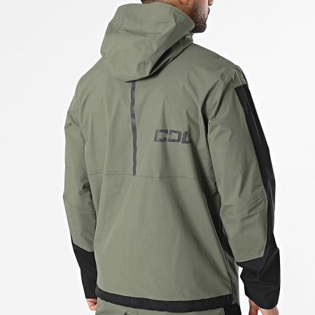 Comme Des Loups - Ensemble De Survêtement Alkor Noir Vert Kaki