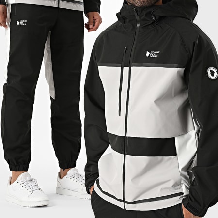 Comme Des Loups - Fato de treino Supreme Cinzento Preto