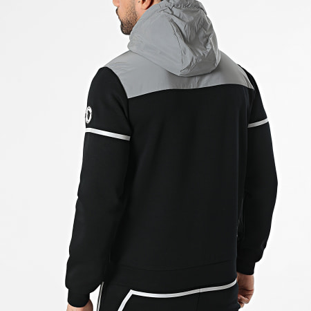 Comme Des Loups - Conjunto de fato de treino Nador Preto Refletivo