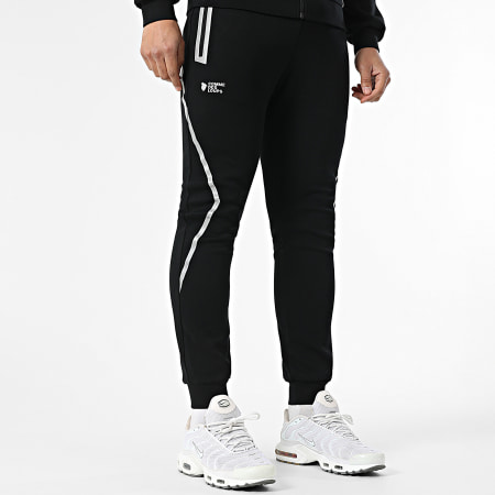 Comme Des Loups - Conjunto de fato de treino Nador Preto Refletivo