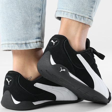 Puma - Zapatillas Mujer Puma Replicatch SD Jr 406603 Negro Puma Blanco Puma