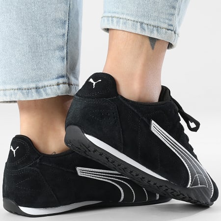 Puma - Zapatillas Mujer Puma Catch SD Jr 406608 Negro Puma Blanco Puma