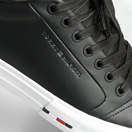 Tommy Hilfiger - Baskets Harlem Street Leather 5708 Black