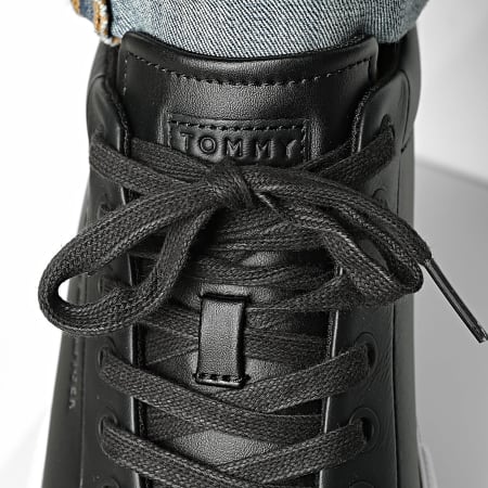 Tommy Hilfiger - Baskets Harlem Street Leather 5708 Black