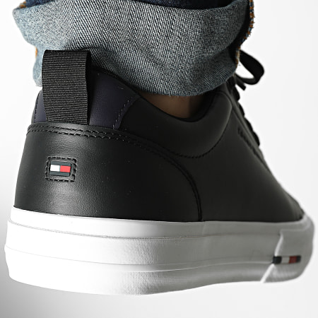 Tommy Hilfiger - Baskets Harlem Street Leather 5708 Black