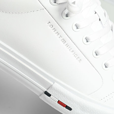 Tommy Hilfiger - Baskets Harlem Street Leather 5708 White