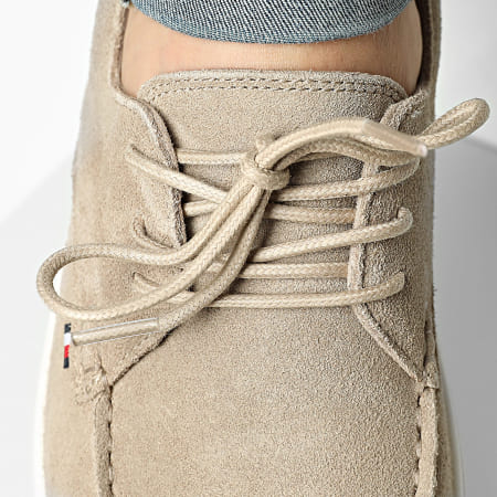Tommy Hilfiger - Chaussures Casual Suede Stitch Toe Hybrid 5707 Limestone Shade