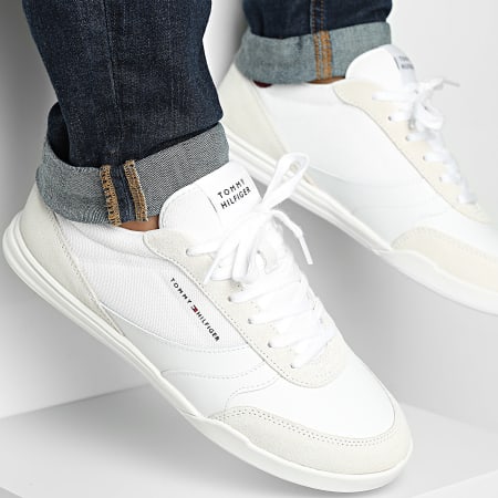 Tommy Hilfiger - Baskets Lopro Cup Mix 5683 White
