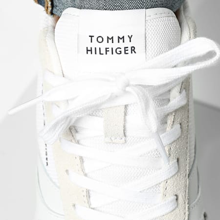 Tommy Hilfiger - Baskets Lopro Cup Mix 5683 White