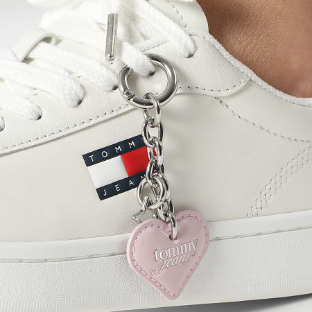 Tommy Jeans - Baskets Femme Archive '98 Valentines 3024 Ecru