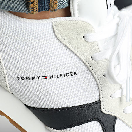 Tommy Hilfiger - Baskets Runner Icon Mix 5679 White