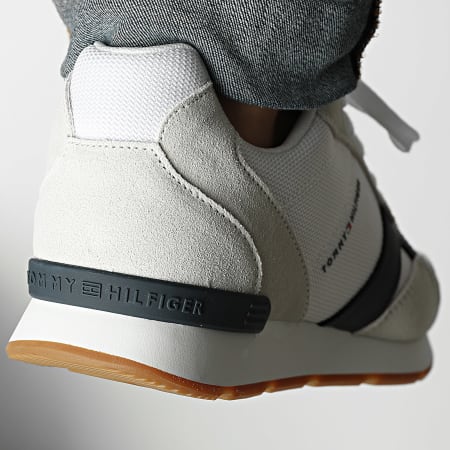 Tommy Hilfiger - Baskets Runner Icon Mix 5679 White