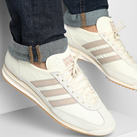 Adidas Originals - Baskets SL 72 OG JH7394 Off White Wonder Taupe Wonder White