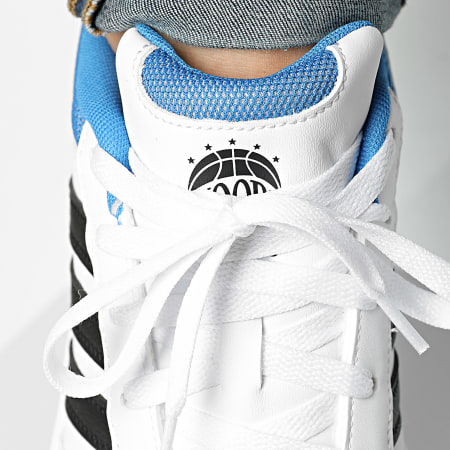 Adidas Sportswear - Baskets Hoops Classic KI1060 Cloud White Ray Blue