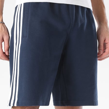 Adidas Originals - Short Jogging A Bandes 3 Stripes KE3565 Bleu Marine